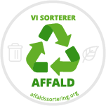 Affaldssortering badge